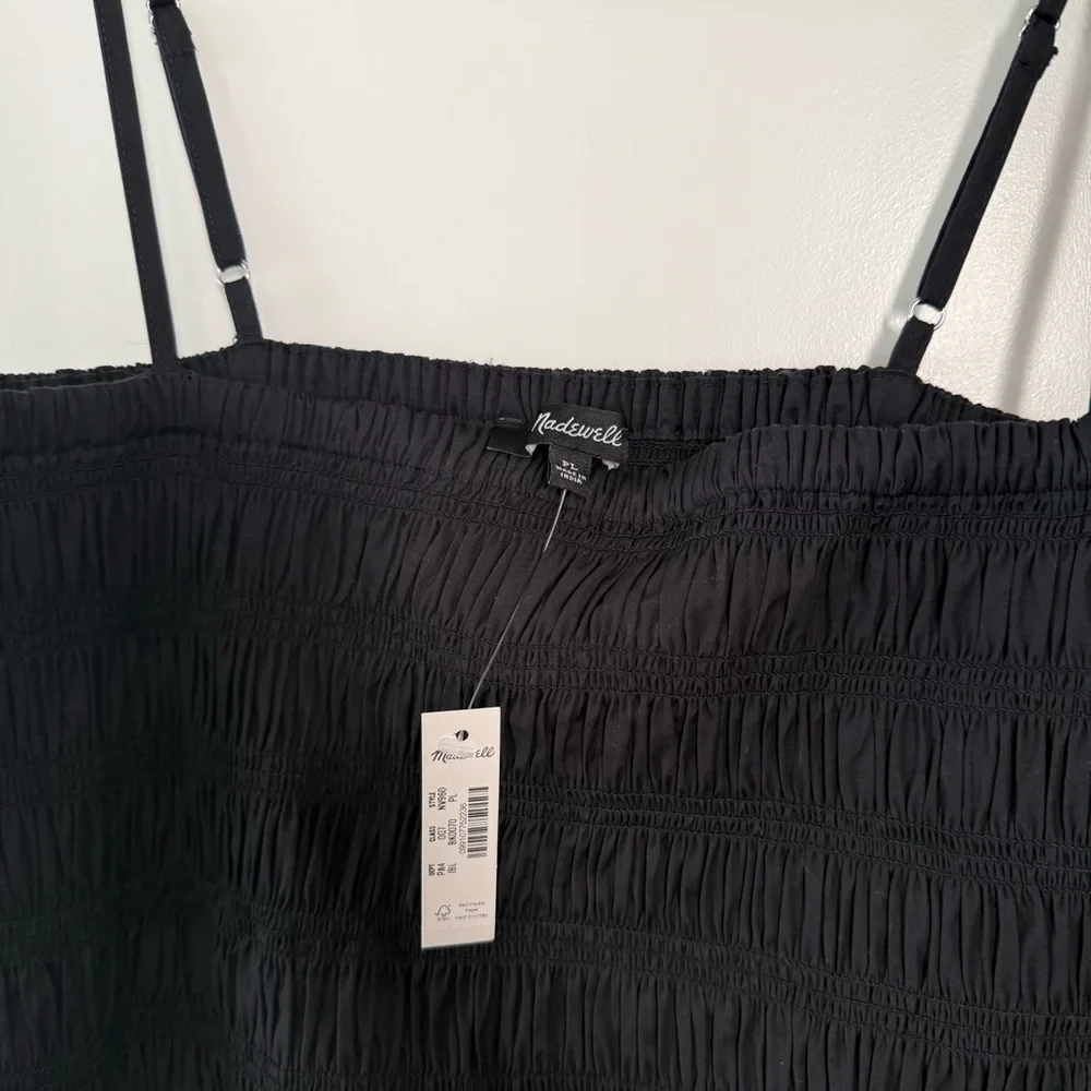 NWT Madewell - Smocked Maxi Dress - Petite Large - Picture 2 of 5